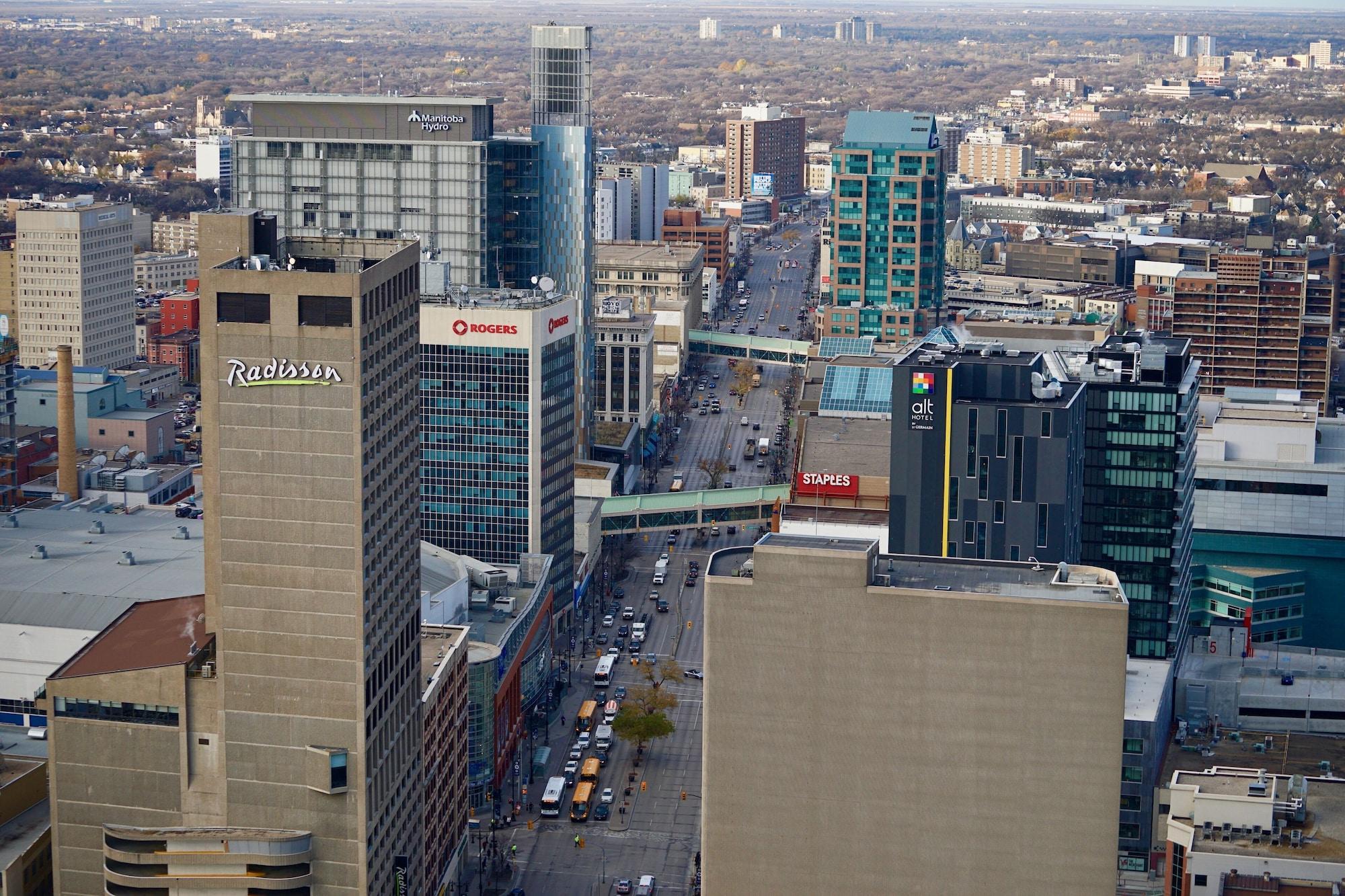 Radisson Hotel Winnipeg Downtown Eksteriør billede